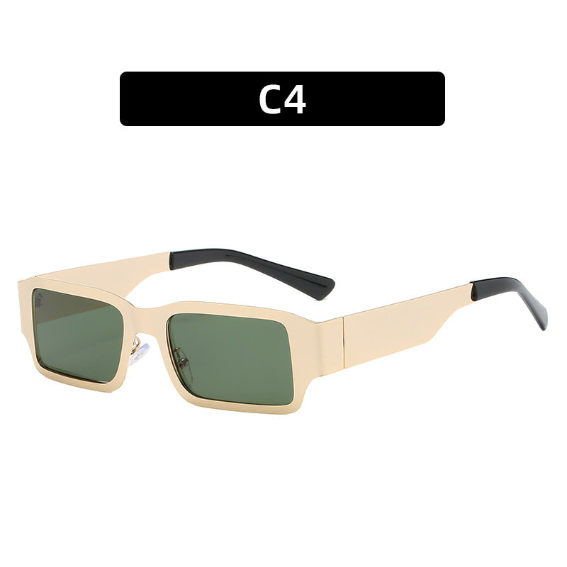 Wholesale PC Fashion Steel Leather Sunglasses